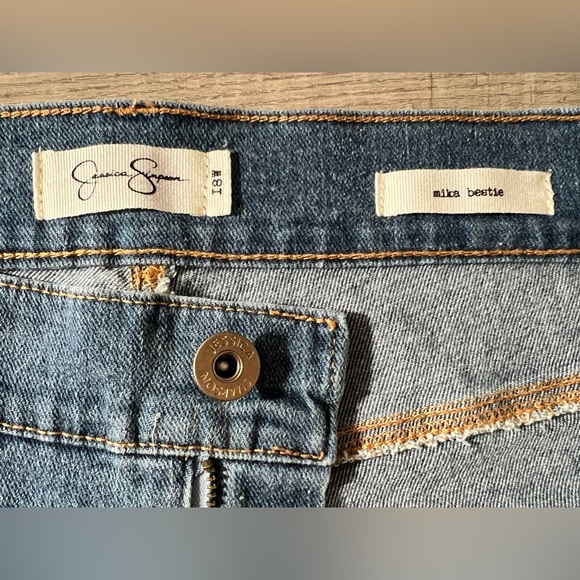 Jessica Simpson Mika Best Friend Slouchy Skinny boyfriend denim jeans 18W - Picture 10 of 12